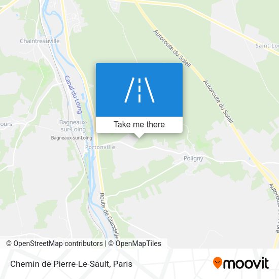 Chemin de Pierre-Le-Sault map