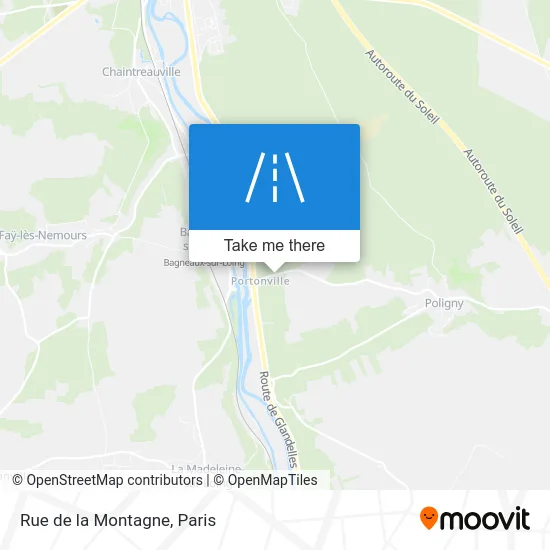 Rue de la Montagne map
