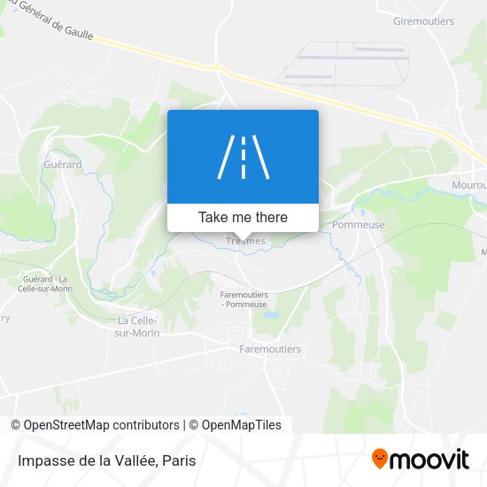 Impasse de la Vallée map