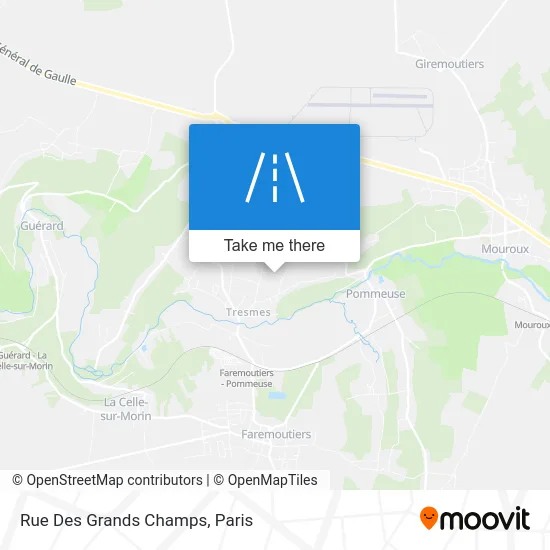 Rue Des Grands Champs map