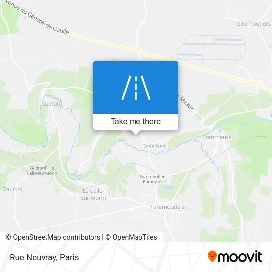 Mapa Rue Neuvray