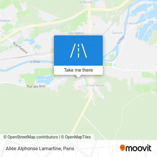 Mapa Allée Alphonse Lamartine