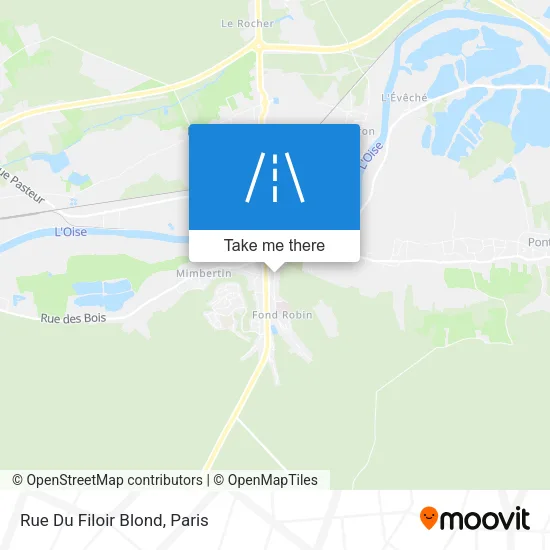 Rue Du Filoir Blond map