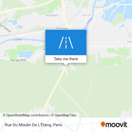 Rue Du Moulin De L'Étang map