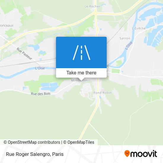Mapa Rue Roger Salengro