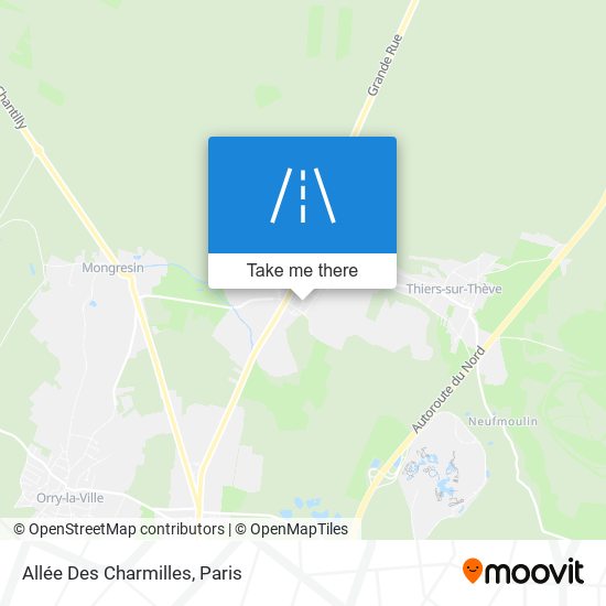 Allée Des Charmilles map