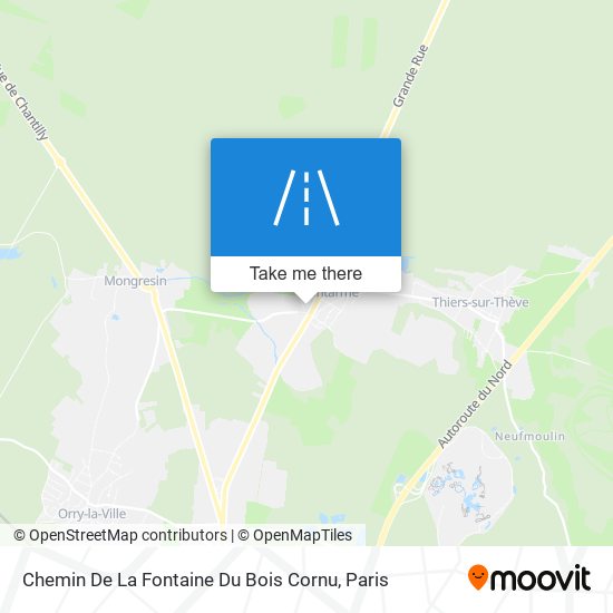 Chemin De La Fontaine Du Bois Cornu map