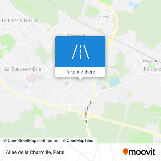 Allée de la Charmille map