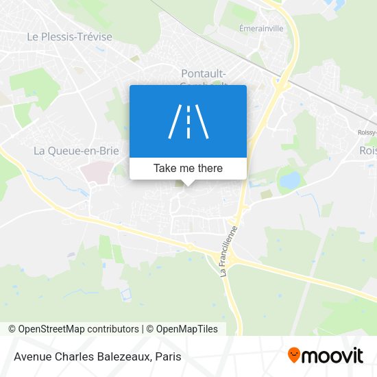 Avenue Charles Balezeaux map