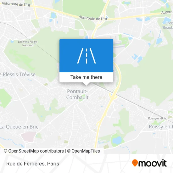 Rue de Ferrières map