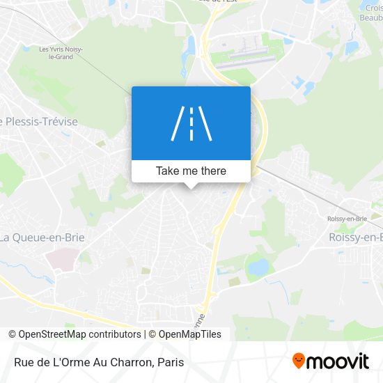 Rue de L'Orme Au Charron map