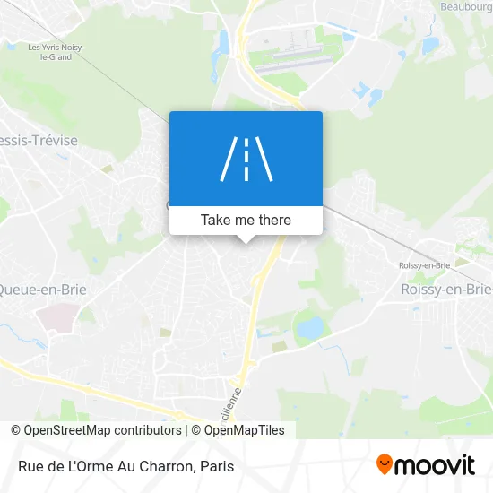 Rue de L'Orme Au Charron map