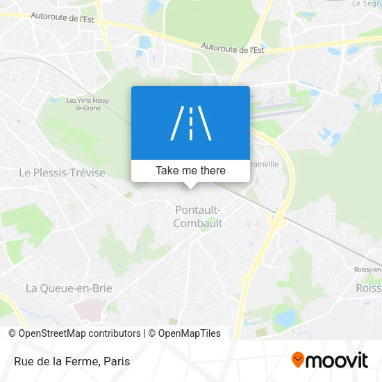 Rue de la Ferme map