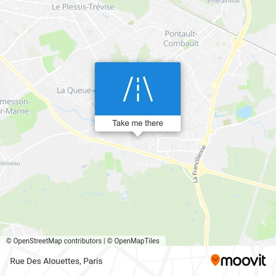 Rue Des Alouettes map