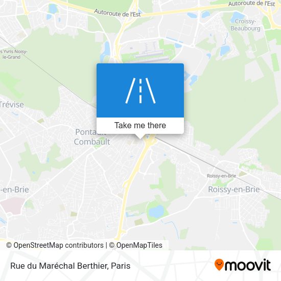 Rue du Maréchal Berthier map