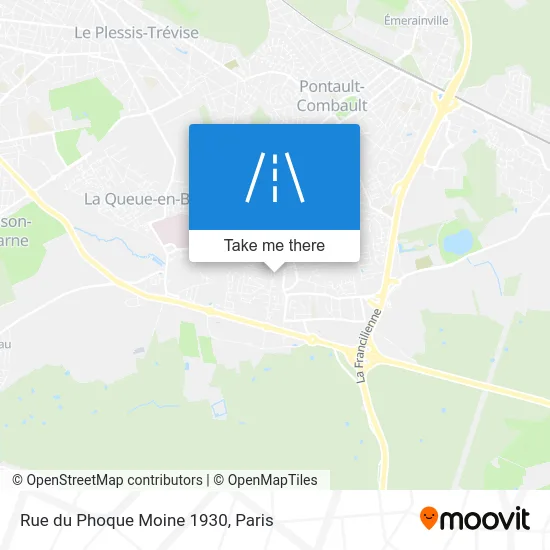 Rue du Phoque Moine 1930 map