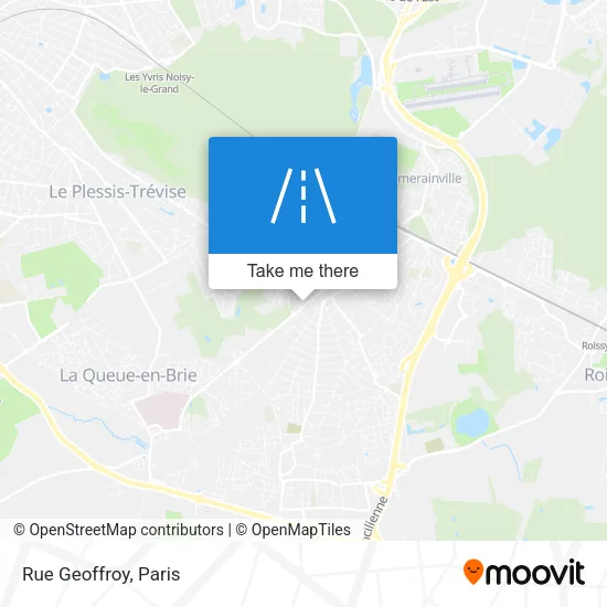 Rue Geoffroy map