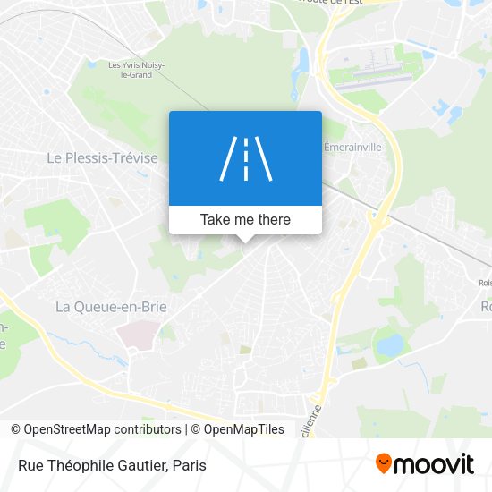 Rue Théophile Gautier map