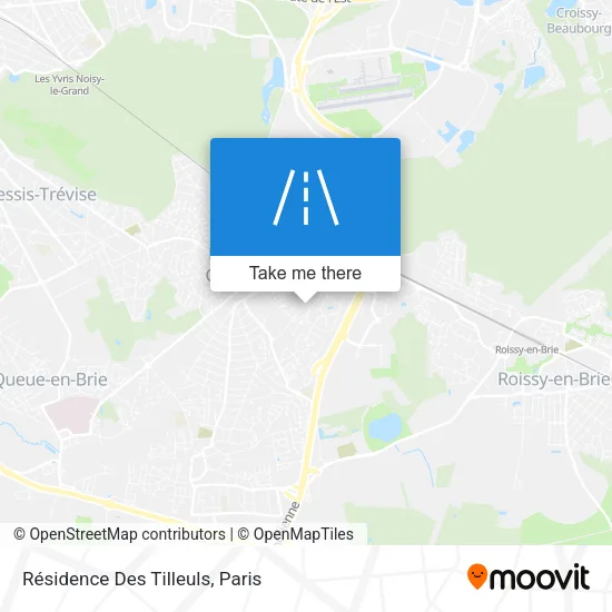Mapa Résidence Des Tilleuls