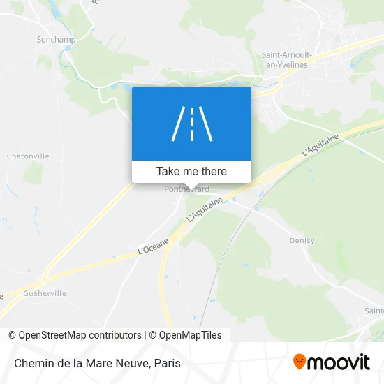 Chemin de la Mare Neuve map