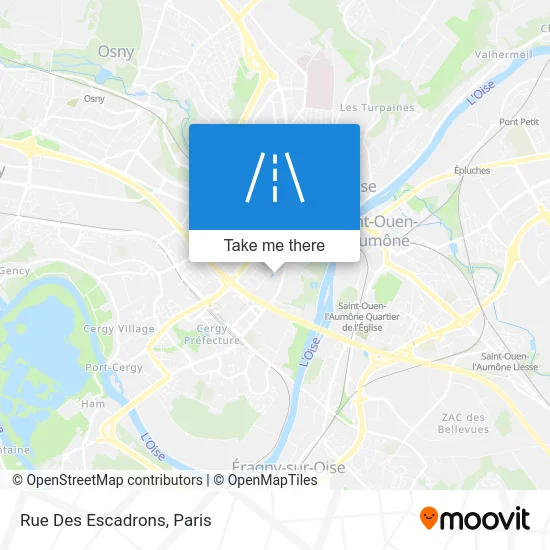 Rue Des Escadrons map