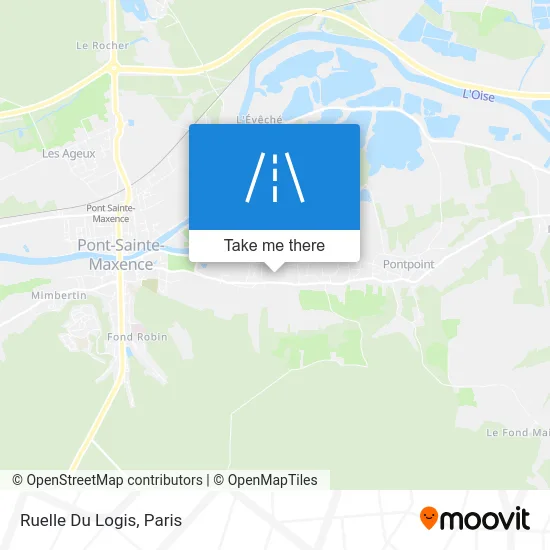 Mapa Ruelle Du Logis