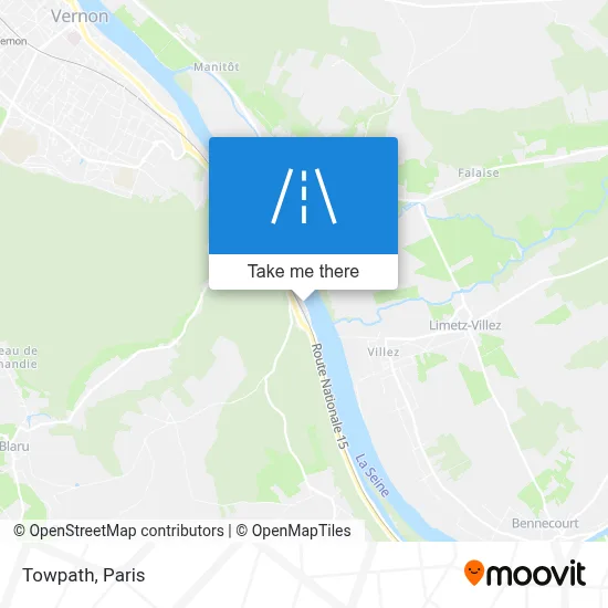 Chemin de Halage map