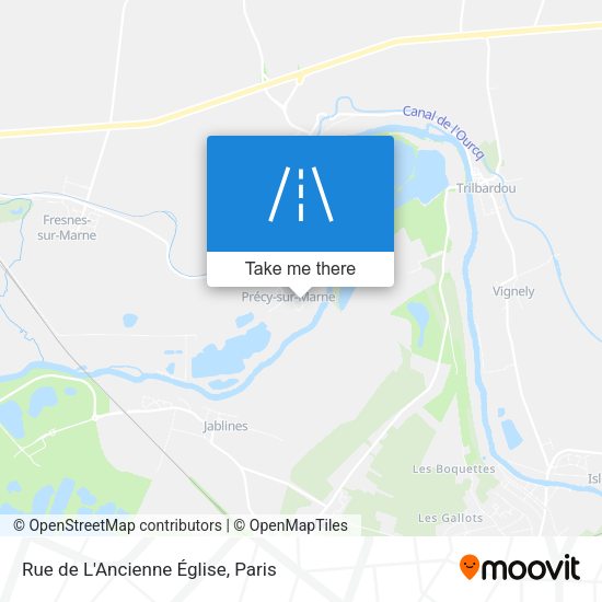 Rue de L'Ancienne Église map
