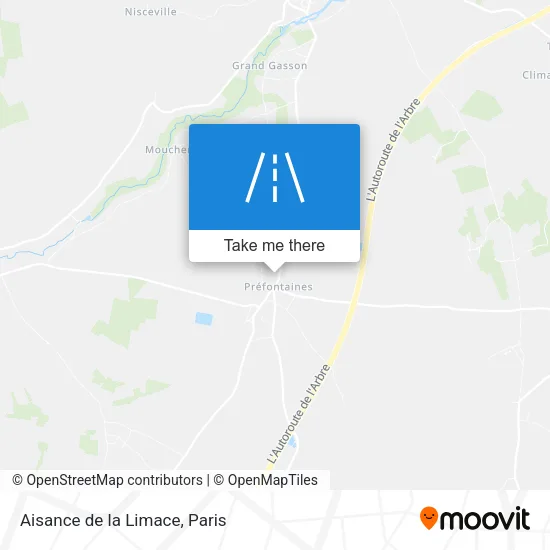 Mapa Aisance De La Limace