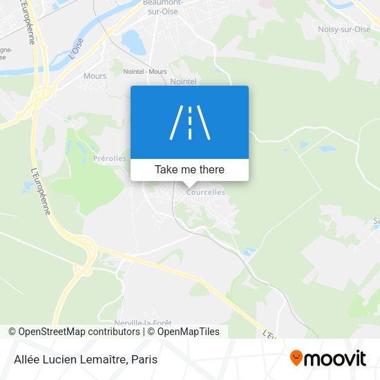 Allée Lucien Lemaître map
