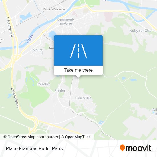 Place François Rude map