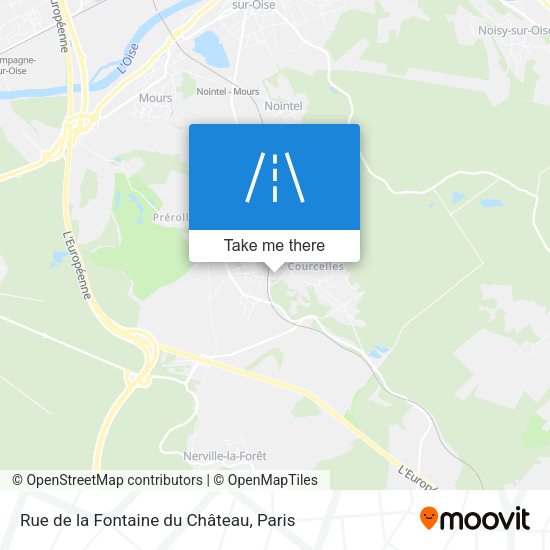 Rue de la Fontaine du Château map