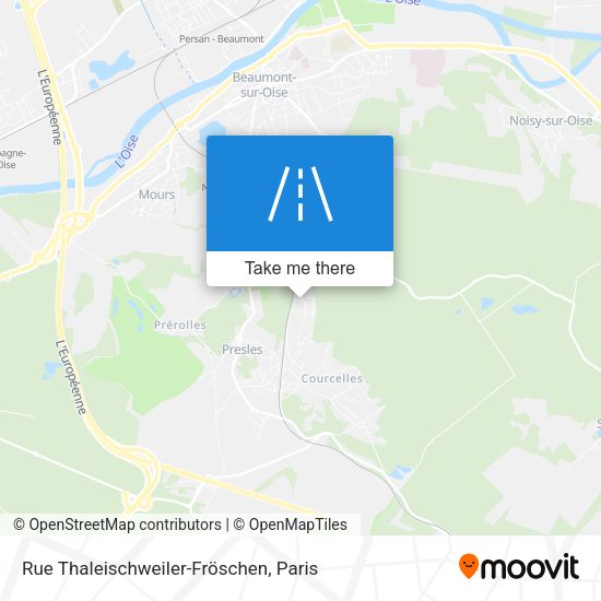 Rue Thaleischweiler-Fröschen map