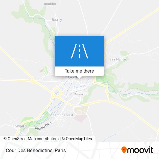 Cour Des Bénédictins map