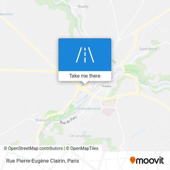 Rue Pierre-Eugène Clairin map
