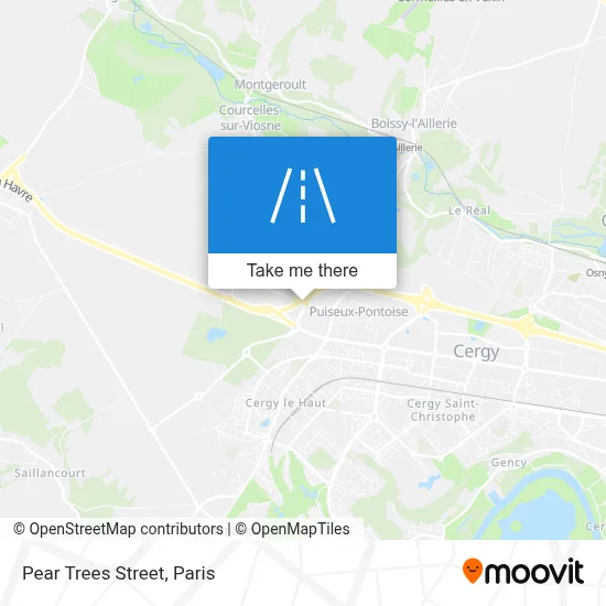 Rue Des Poiriers map