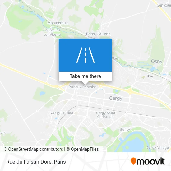 Rue du Faisan Doré map