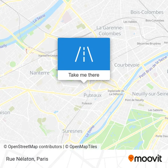 Rue Nélaton map