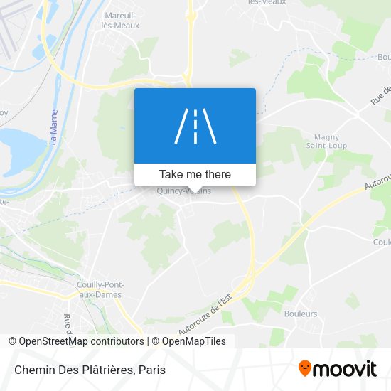 Chemin Des Plâtrières map