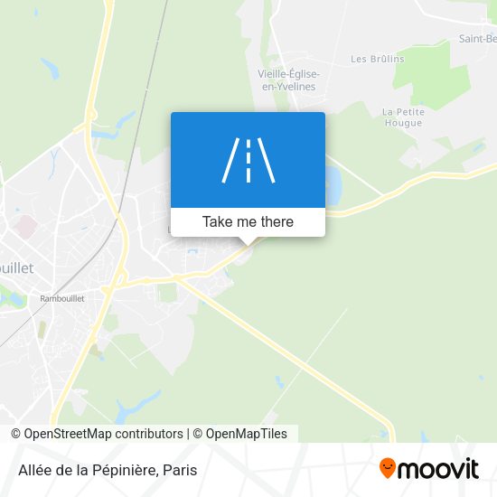 Allée de la Pépinière map