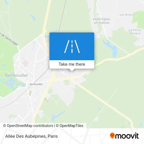 Allée Des Aubépines map