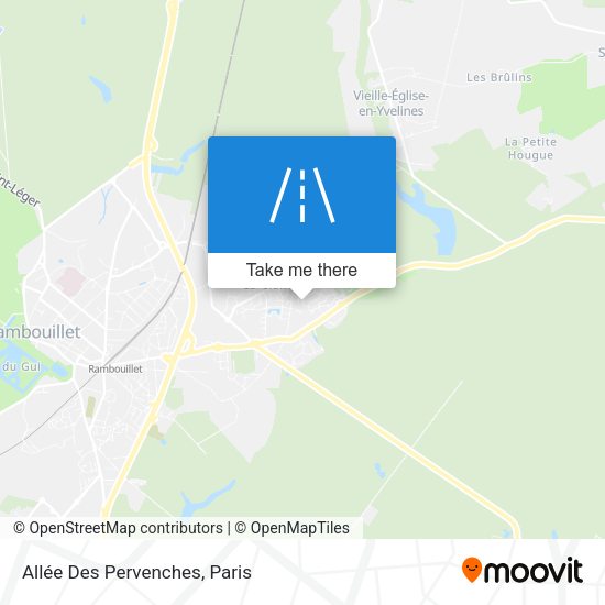 Allée Des Pervenches map