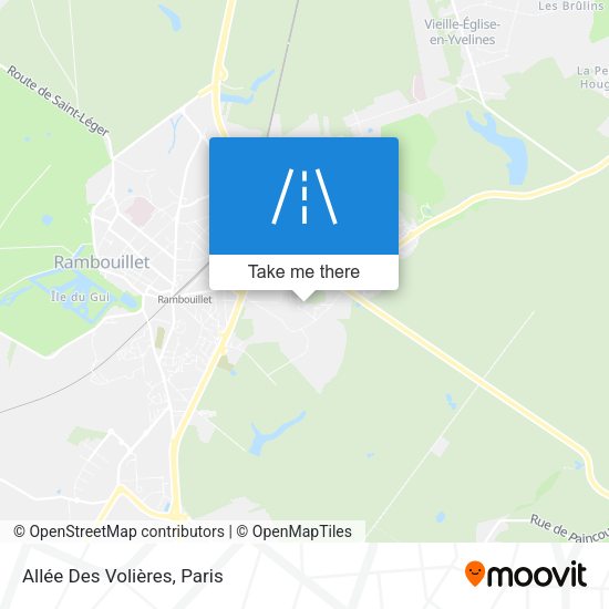 Allée Des Volières map