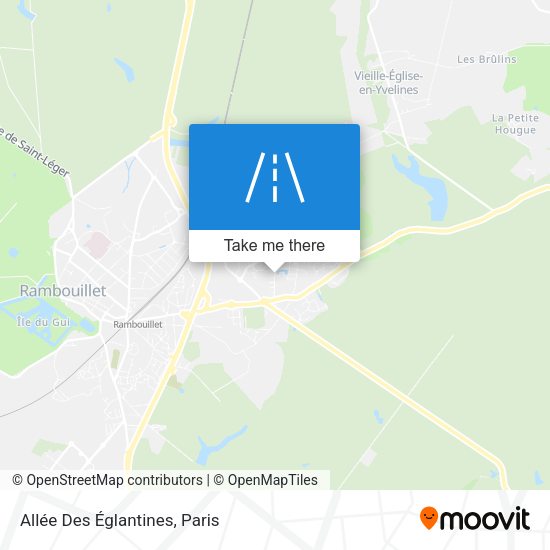 Allée Des Églantines map