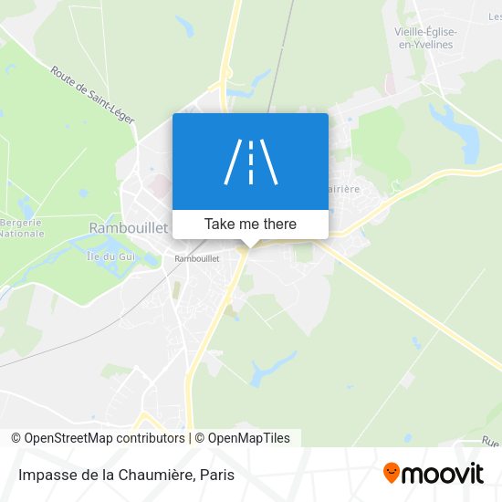 Impasse de la Chaumière map
