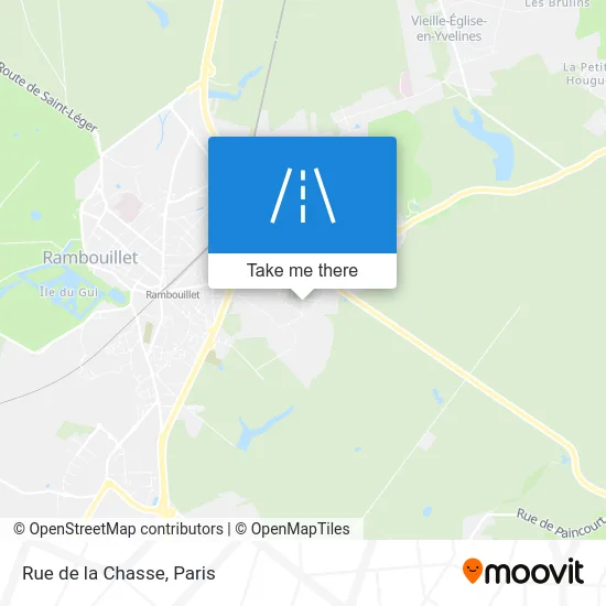 Rue de la Chasse map