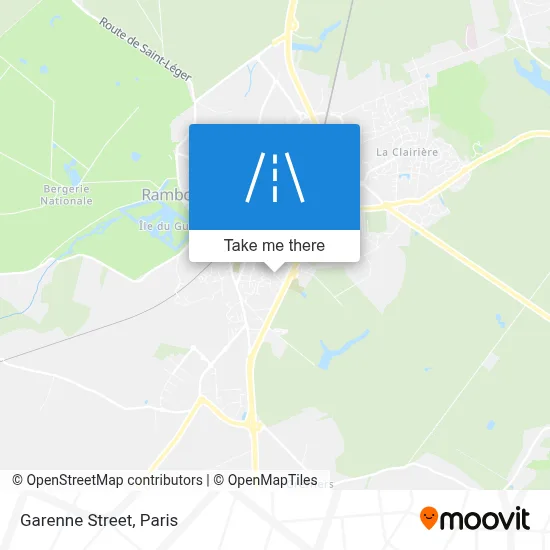 Rue de la Garenne map