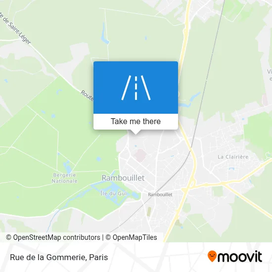 Rue de la Gommerie map