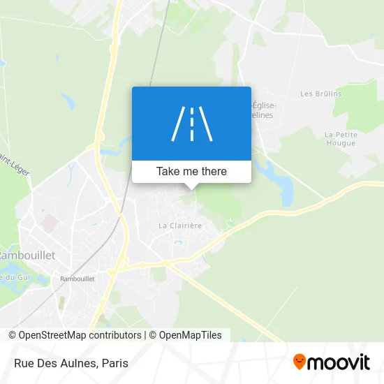 Rue Des Aulnes map