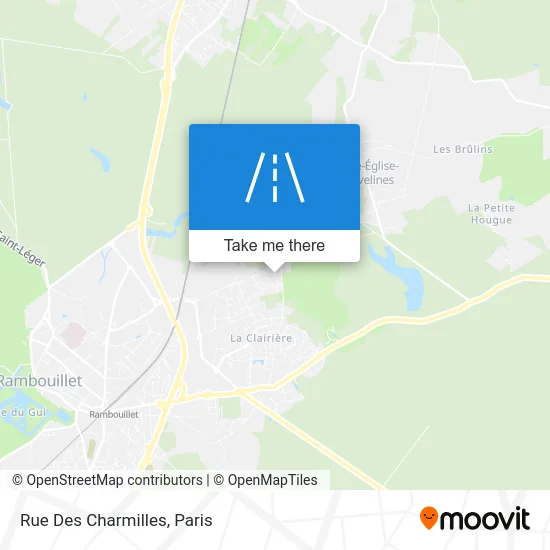 Rue Des Charmilles map